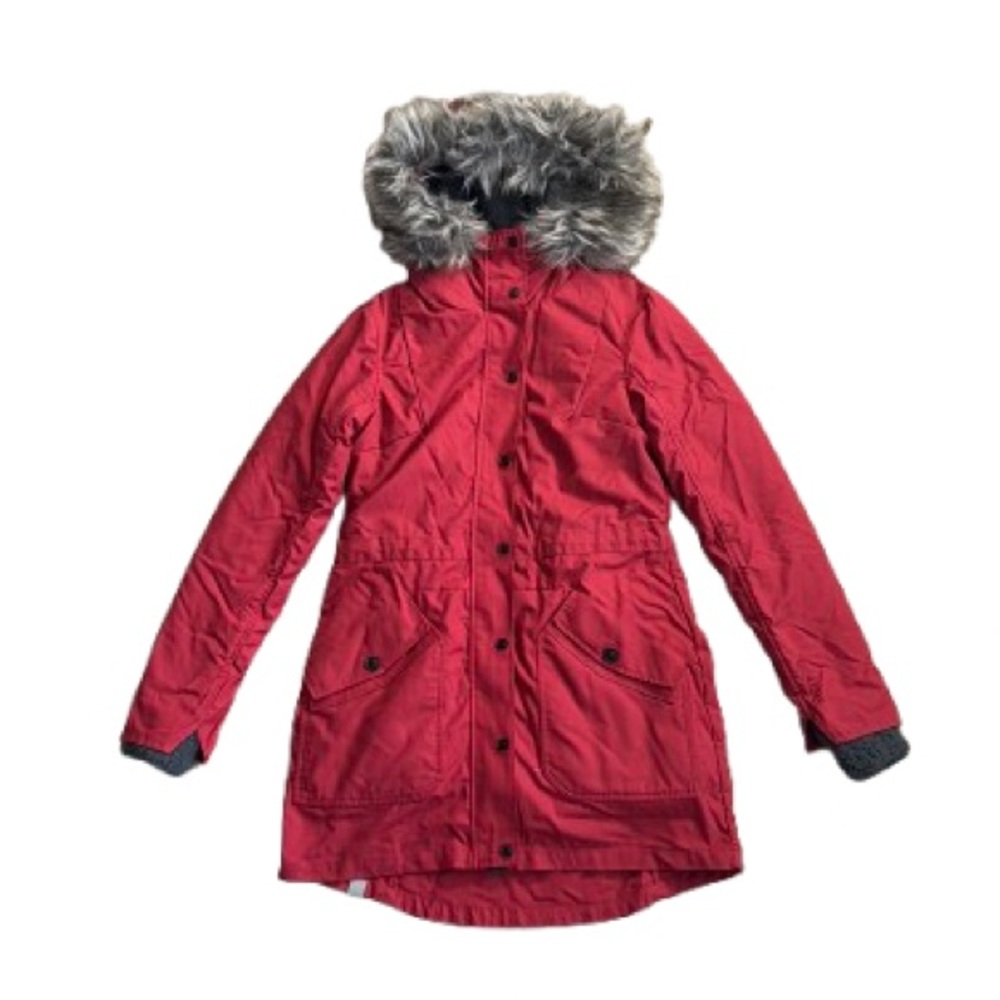 466 BENCH NWT 3-Way‎ Sherpa Lined Zip Up Faux Fur Hooded Jacket - Size: Small